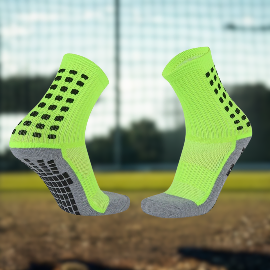 Chaussettes de Football Antidérapantes DribbleX – Enfant & Adulte | Grip, Confort & Performance