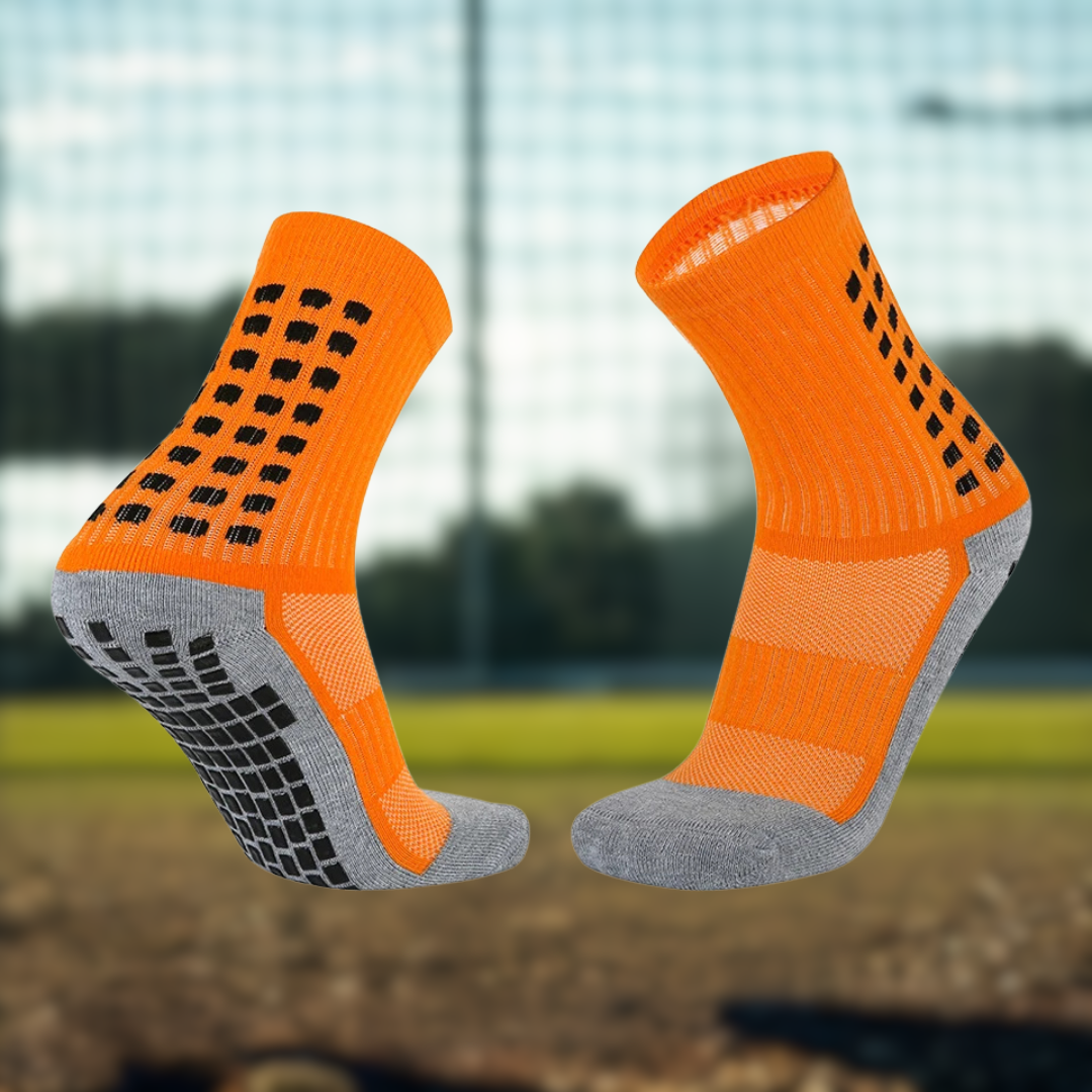 Chaussettes de Football Antidérapantes DribbleX – Enfant & Adulte | Grip, Confort & Performance