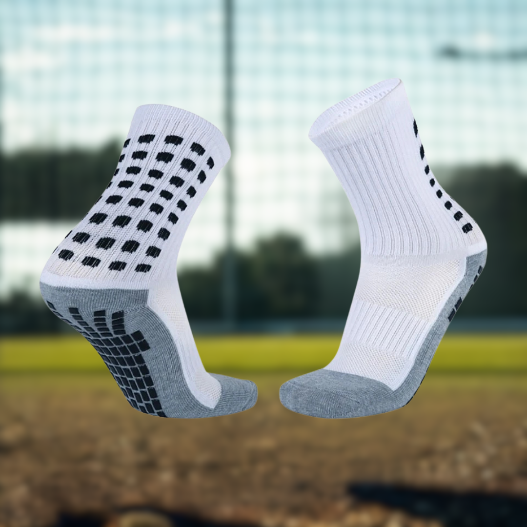 Chaussettes de Football Antidérapantes DribbleX – Enfant & Adulte | Grip, Confort & Performance