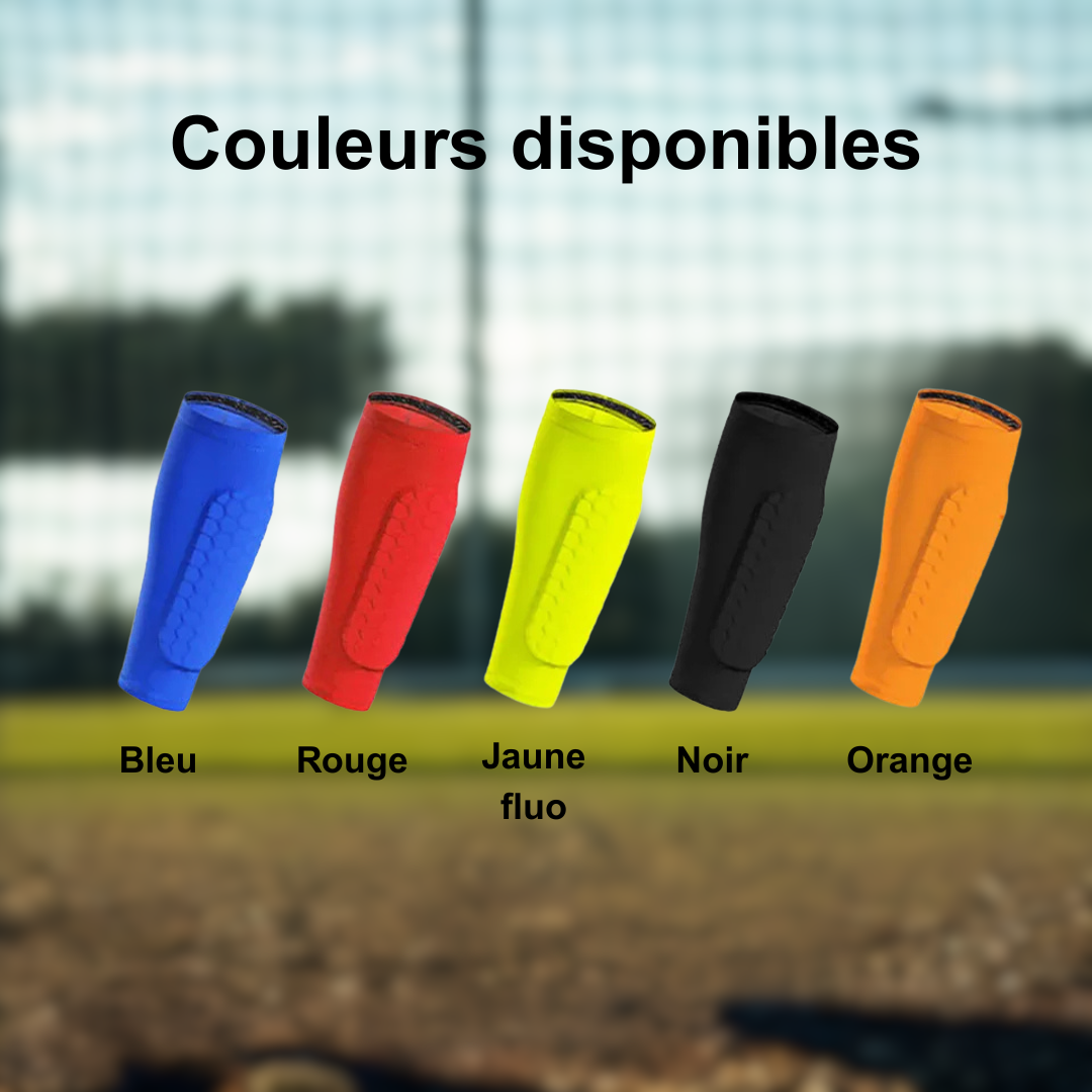 🛡️ Protège-tibias à Manchon DribbleX – La défense ultime pour tes jambes