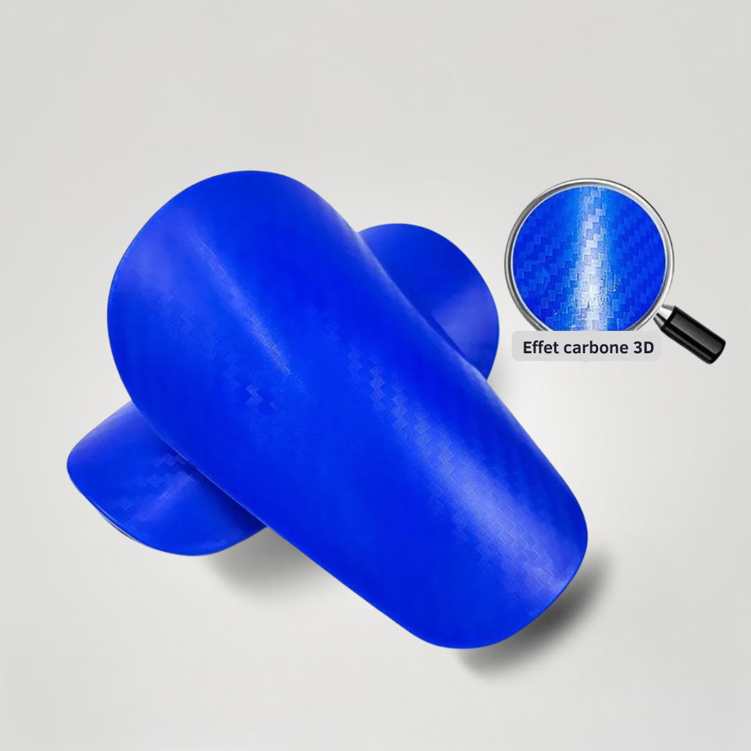MicroGuardX™ — Mini protège-tibias DribbleX™ (6,5 × 10 cm)