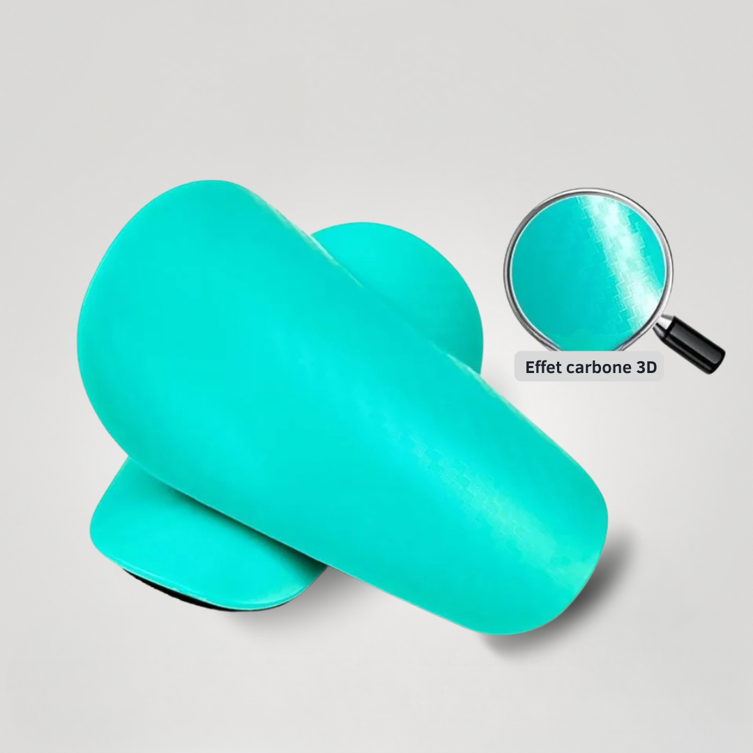 MicroGuardX™ — Mini protège-tibias DribbleX™ (6,5 × 10 cm)