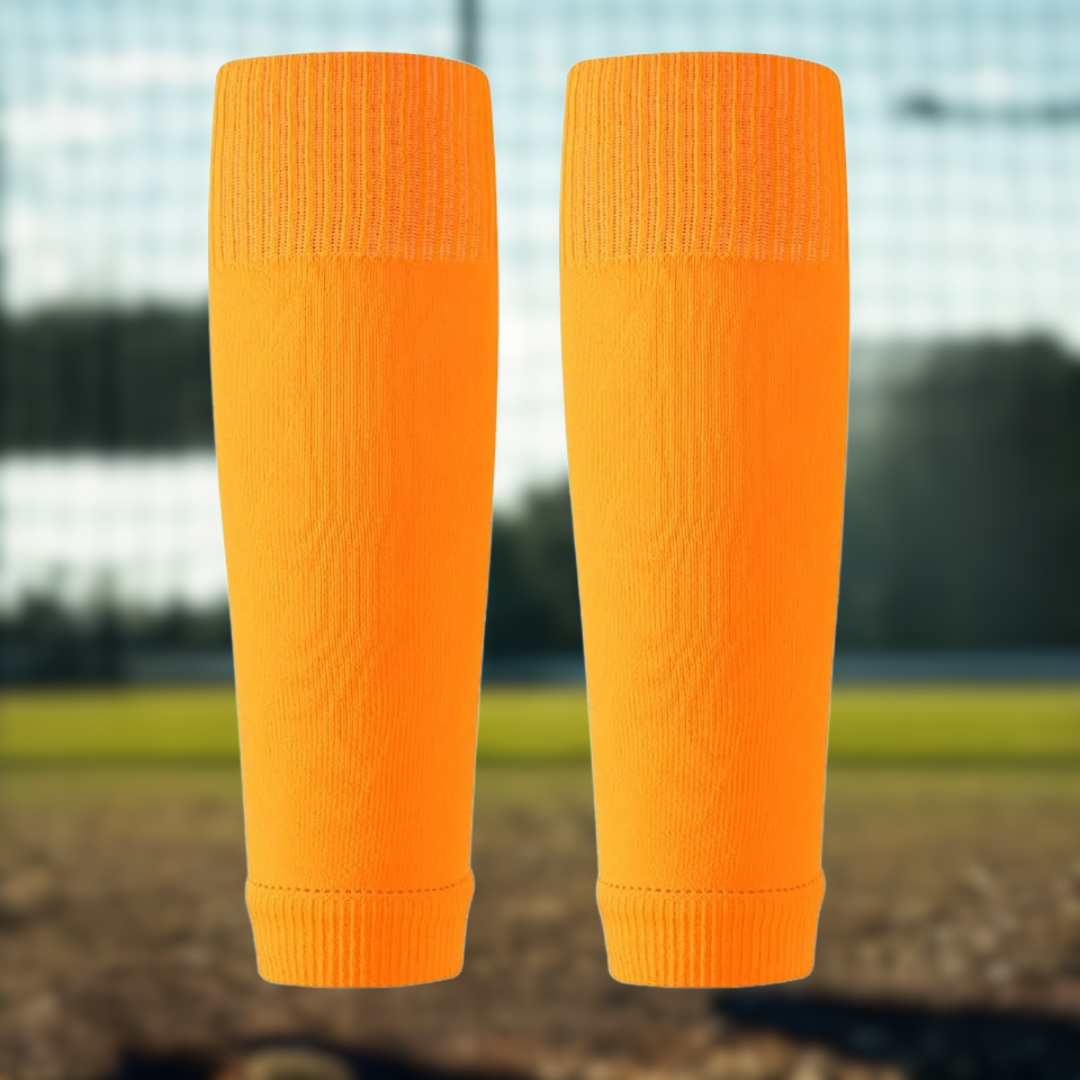Manchons de Compression DribbleX – Jambières sans pied pour Football – Taille Enfant & Adulte – Haute Élasticité – 10 Couleurs