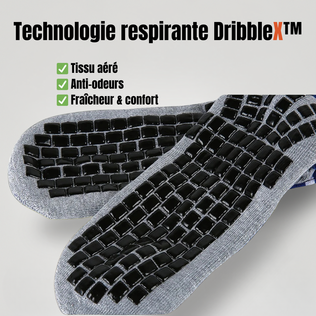GripX™ – Chaussettes antidérapantes — DribbleX™