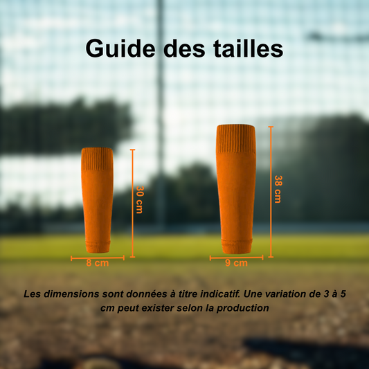 Manchons de Compression DribbleX – Jambières sans pied pour Football – Taille Enfant & Adulte – Haute Élasticité – 10 Couleurs