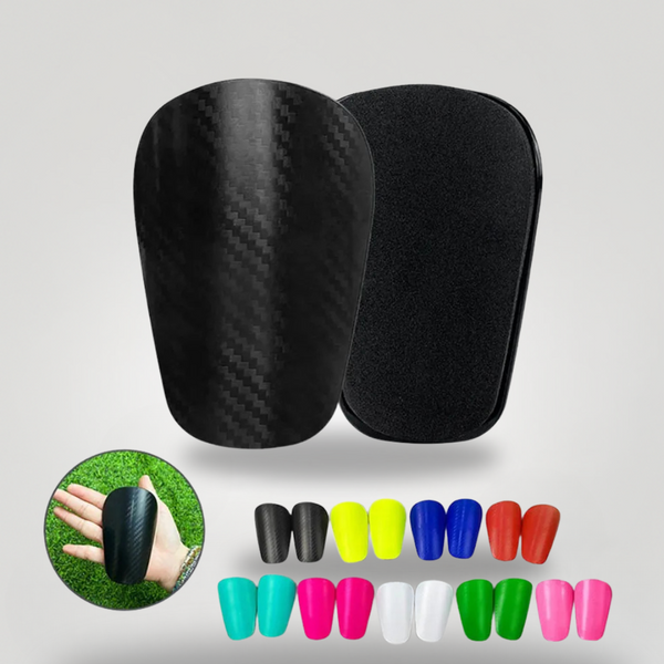 MicroGuardX™ — Mini protège-tibias DribbleX™ (6,5 × 10 cm)