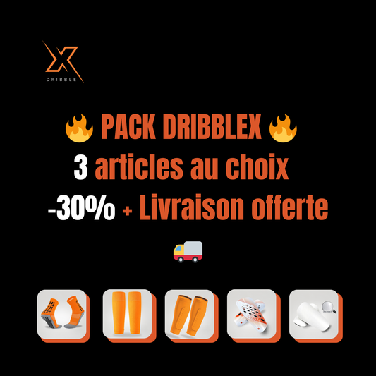 Pack 3 articles – Offre -30% DribbleX™